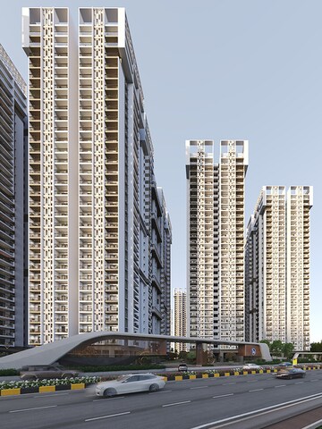 3 BHK Apartment – Exterior View View at Anvita High 9, Kollur - for Sale