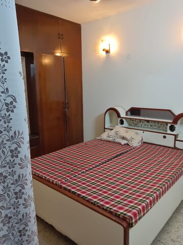 Bedroom in 2 BHK Builder Floor at Lajpat Nagar – for Rent