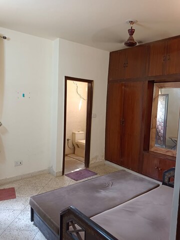 Bedroom in 2 BHK Builder Floor at Lajpat Nagar – for Rent