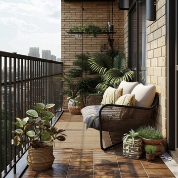 Balcony in 2 BHK Villa at Chandapura – for Sale