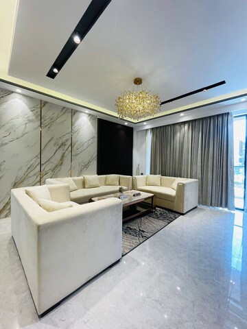 Living Room in 4 BHK Builder Floor at Aradhya Homes, Sector 67a – for Sale