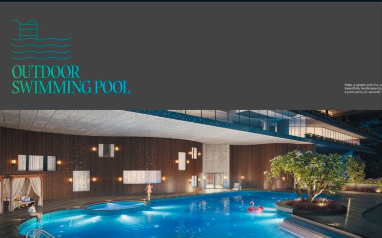Swimming Pool, sukhii-ubuntu 3.5 Bedroom 2230 Sq.Ft. Apartment In Puppalaguda Hyderabad 7771007