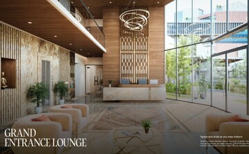 Building Lobby in 3.5 BHK Apartment at Sukhii Ubuntu, Puppalaguda – for Sale