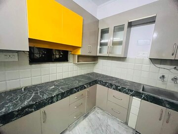 Kitchen in 3 BHK Builder Floor at Sainik Colony – for Sale