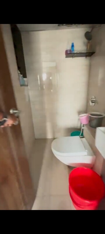 Bathroom in 1 BHK Apartment at Sunteck West World, Naigaon East – for Sale