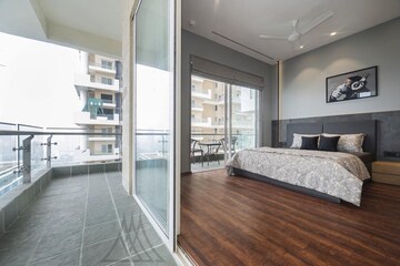 Balcony in 3 BHK Apartment at Indiabulls Sky Forest, Lower Parel – for Sale