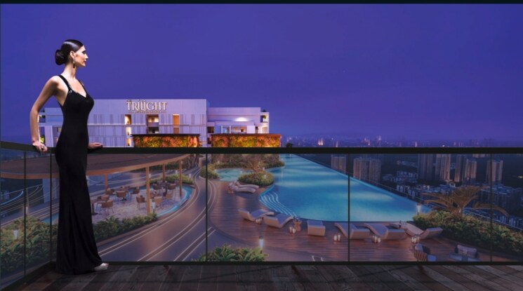 Swimming Pool, the-trilight 4 Bedroom 3666 Sq.Ft. Apartment In Kokapet Hyderabad 7772060