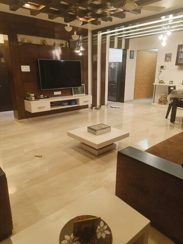 Living Room in 3.5 BHK Apartment at Five Star Royal Grandeur, Bopodi – for Sale