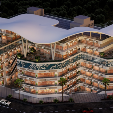  Shop – Exterior View View at Kamakhya Cross Walk, Phi 1 Greater Noida - for Sale