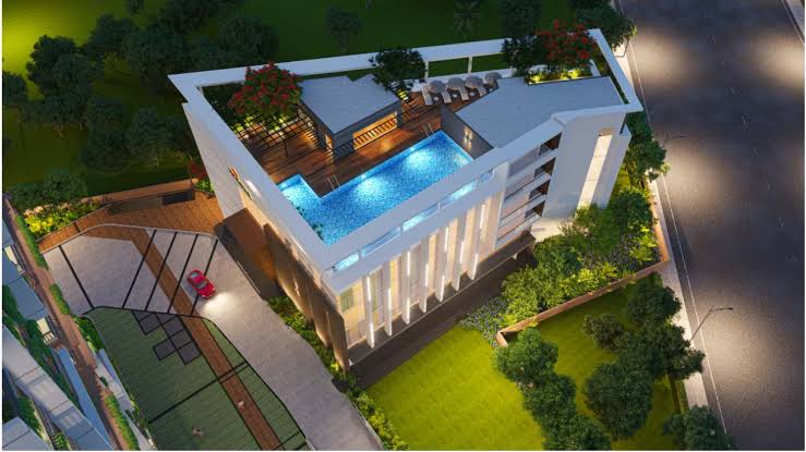 3 BHK + Pooja Room 1530 Sq.Ft. Apartment in Poulomi Avante