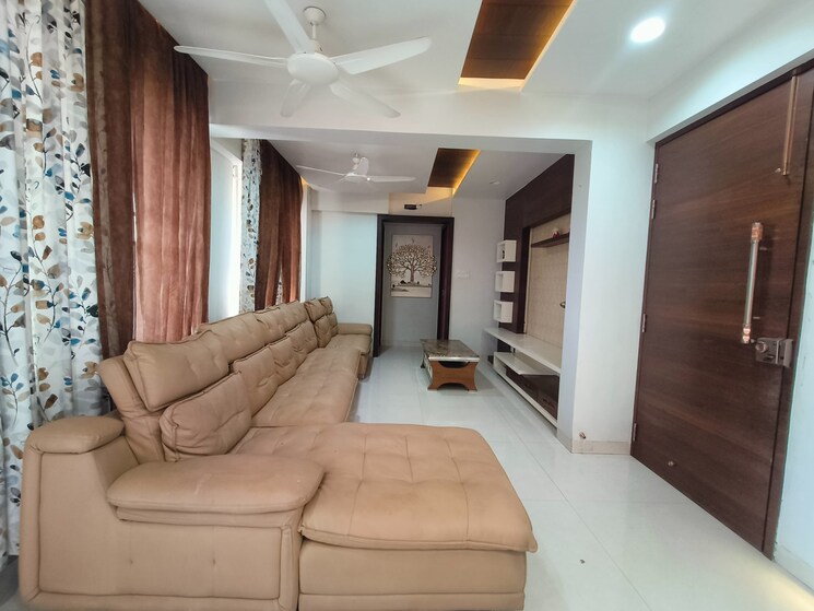 Living Room, parin-empire 4 Bedroom 1500 Sq.Ft. Apartment In Dhayari Pune 7771374