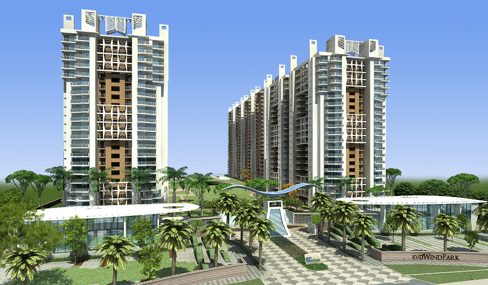 2 BHK Apartment For Resale in KVD Wind Park Noida Ext Tech Zone 4 Greater Noida  7770330