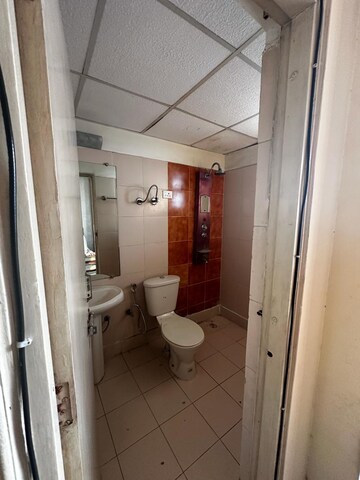 Building Lobby in 2 BHK Apartment at Gaurs Global Village, Sain Vihar – for Rent