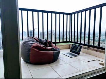 Balcony in 2 BHK Apartment at Tech Zone 4 Greater Noida – for Sale