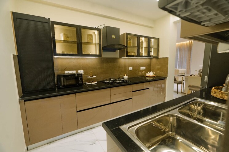 Kitchen, the-suman-marvelous 3 Bedroom 1895 Sq.Ft. Apartment In Ramgarh Bhudda Zirakpur 7772023