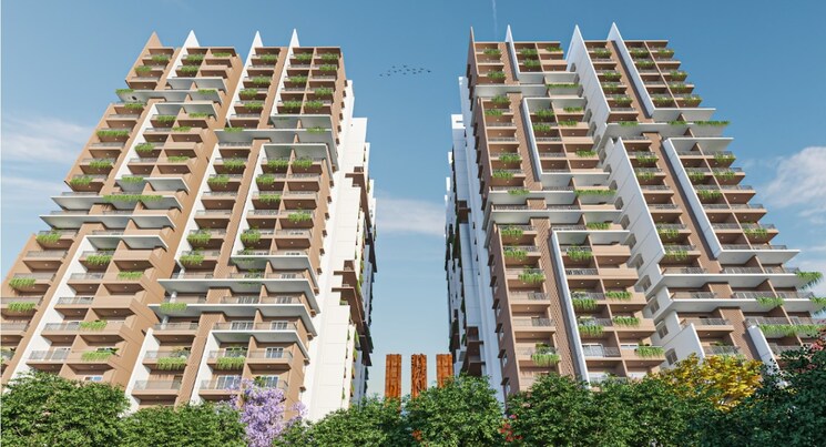 Exterior View, poulomi-avante 3 Bedroom 2130 Sq.Ft. Apartment In Kokapet Hyderabad 7772032