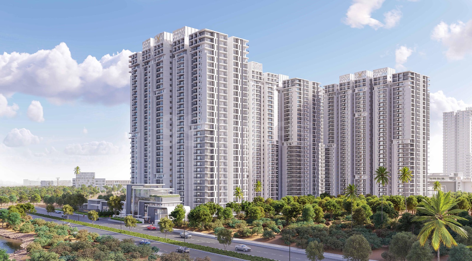 3 BHK + Pooja Room Apartment For Sale in Vasavi Sarovar