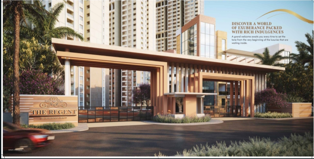 3 BHK + Pooja Room Apartment For Sale in Aurobindo The Regent