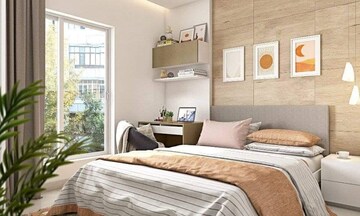 Bedroom in 2 BHK Apartment at Tricity Aura, Roadpali – for Sale