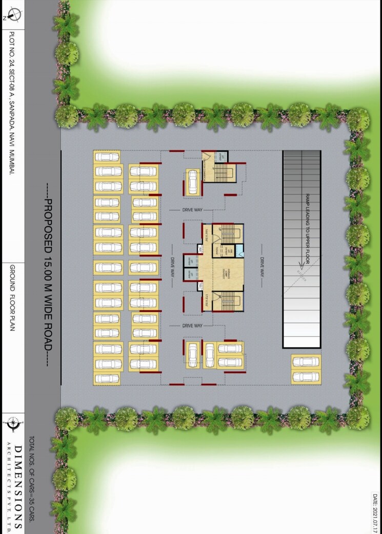 Master Plan, malhar-24-east 2 Bedroom 623 Sq.Ft. Apartment In Sanpada Navi Mumbai 7772688