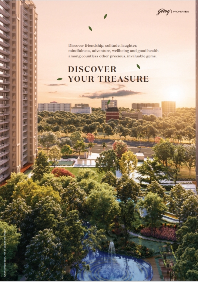 3.5 BHK + Servant Room Apartment For Sale in Godrej Vrikshya