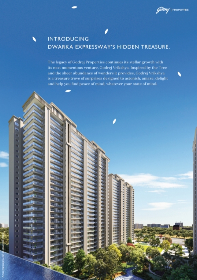 3 BHK 1964 Sq.Ft. Apartment in Godrej Vrikshya