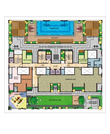 Master Plan in 2 BHK Apartment at Malhar 24 East, Sanpada – for Sale