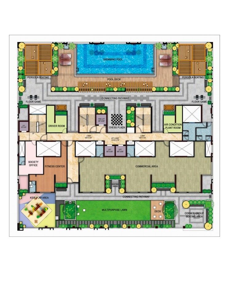 Master Plan, malhar-24-east 2 Bedroom 623 Sq.Ft. Apartment In Sanpada Navi Mumbai 7772873