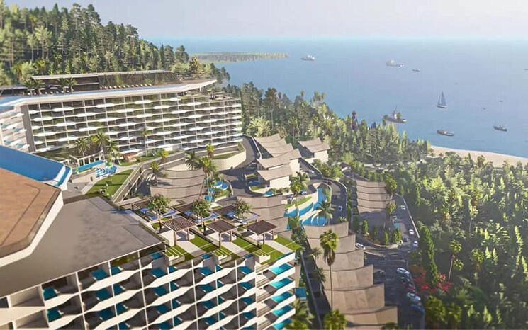 Exterior View, bhutani-acqua-eden Studio 865 Sq.Ft. Apartment In Sancoale Goa 7772890