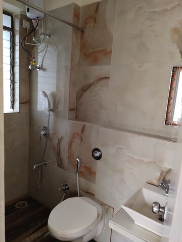 Bathroom in 2.5 BHK Apartment at Tilak Nagar Building, Tilak Nagar – for Rent