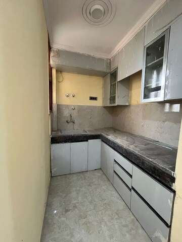 Kitchen in 2 BHK Builder Floor at Palm Residency Chhatarpur, Chattarpur – for Sale