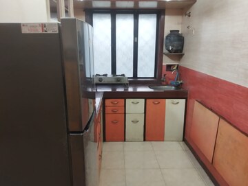 Kitchen in 1 BHK Apartment at Sai Arcade CHS, Airoli Sector 20 – for Rent