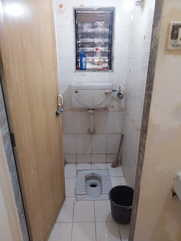 Bathroom in 1 BHK Apartment at Sai Arcade CHS, Airoli Sector 20 – for Rent