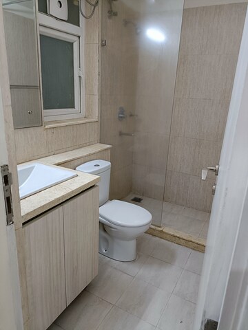 Bathroom in 3 BHK Apartment at DLF The Skycourt, Sector 86 – for Sale