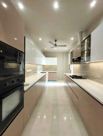 Kitchen in 4 BHK Builder Floor at Ansal API Esencia, Sector 67 – for Sale