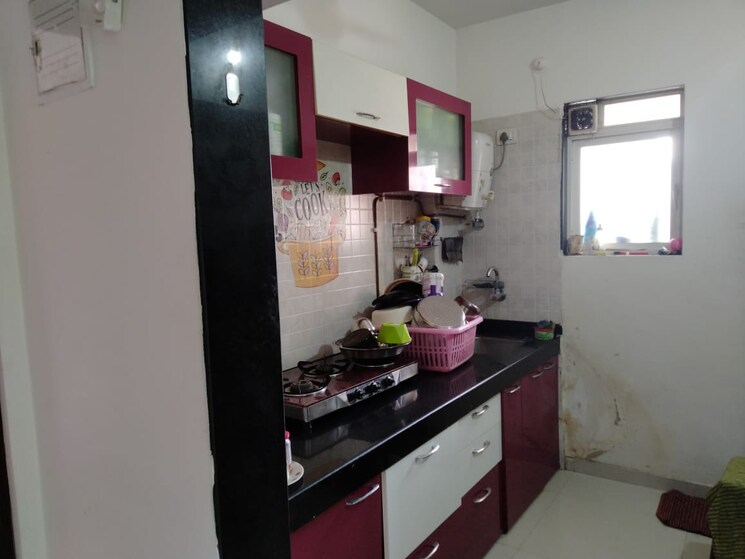 Kitchen, cosmos-orchid 1 Bedroom 500 Sq.Ft. Apartment In Ghodbunder Road Thane 7774155