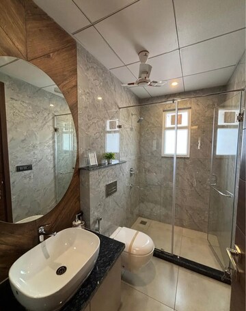 Bathroom in 3 BHK Builder Floor at Raj One Good Earth, Sector 71 – for Sale