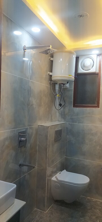 Bathroom in 3 BHK Builder Floor at Panchsheel Vihar – for Sale