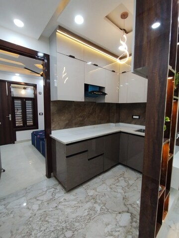 Kitchen in 2 BHK Builder Floor at Mohan Garden – for Sale