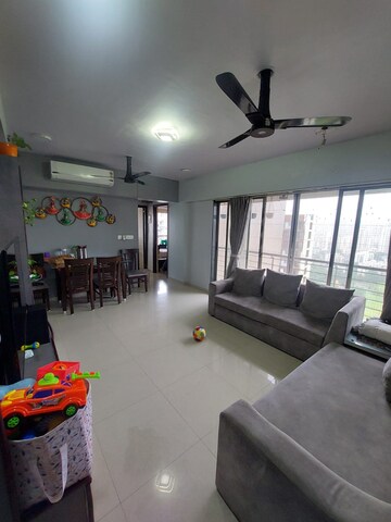 Living Room in 2 BHK Apartment at Runwal Eirene, Balkum Pada – for Sale