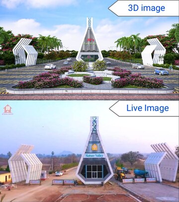  Plot – Exterior View View at JB Nature Valley, Choutuppal - for Sale