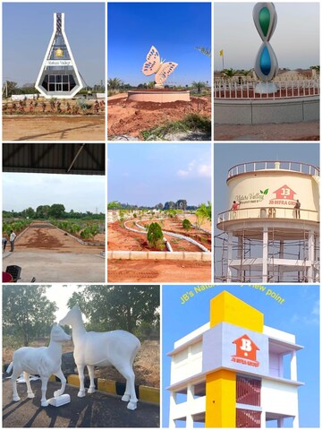  Plot – Exterior View View at JB Nature Valley, Choutuppal - for Sale