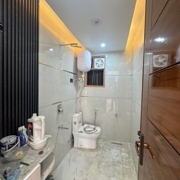 Bathroom in 3 BHK Builder Floor at Chattarpur – for Sale