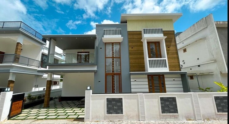 Exterior View, thenkurissi 2 Bedroom 1200 Sq.Ft. Villa In Thenkurissi Palakkad 7775205