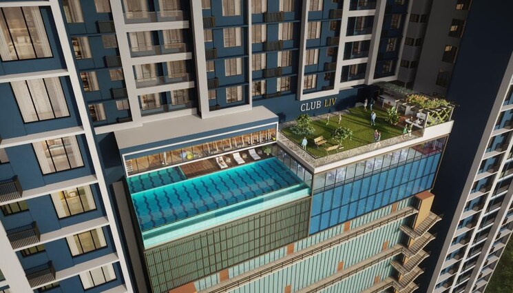 Exterior View, ashar-pulse 1 Bedroom 441 Sq.Ft. Apartment In Majiwada Thane 7775203