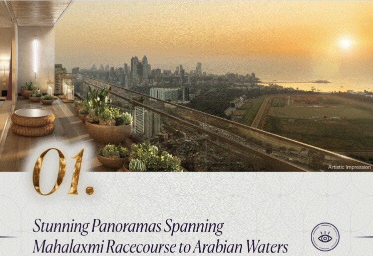 Exterior View, piramal-mahalaxmi-north-tower 2 Bedroom 774 Sq.Ft. Apartment In Mahalaxmi Mumbai 7773419