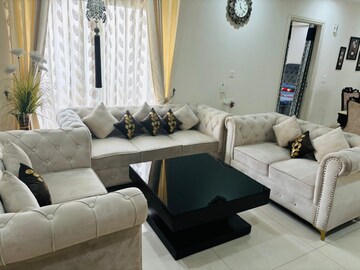 Living Room in 3.5 BHK Apartment at La Prisma, Nagla Road – for Sale
