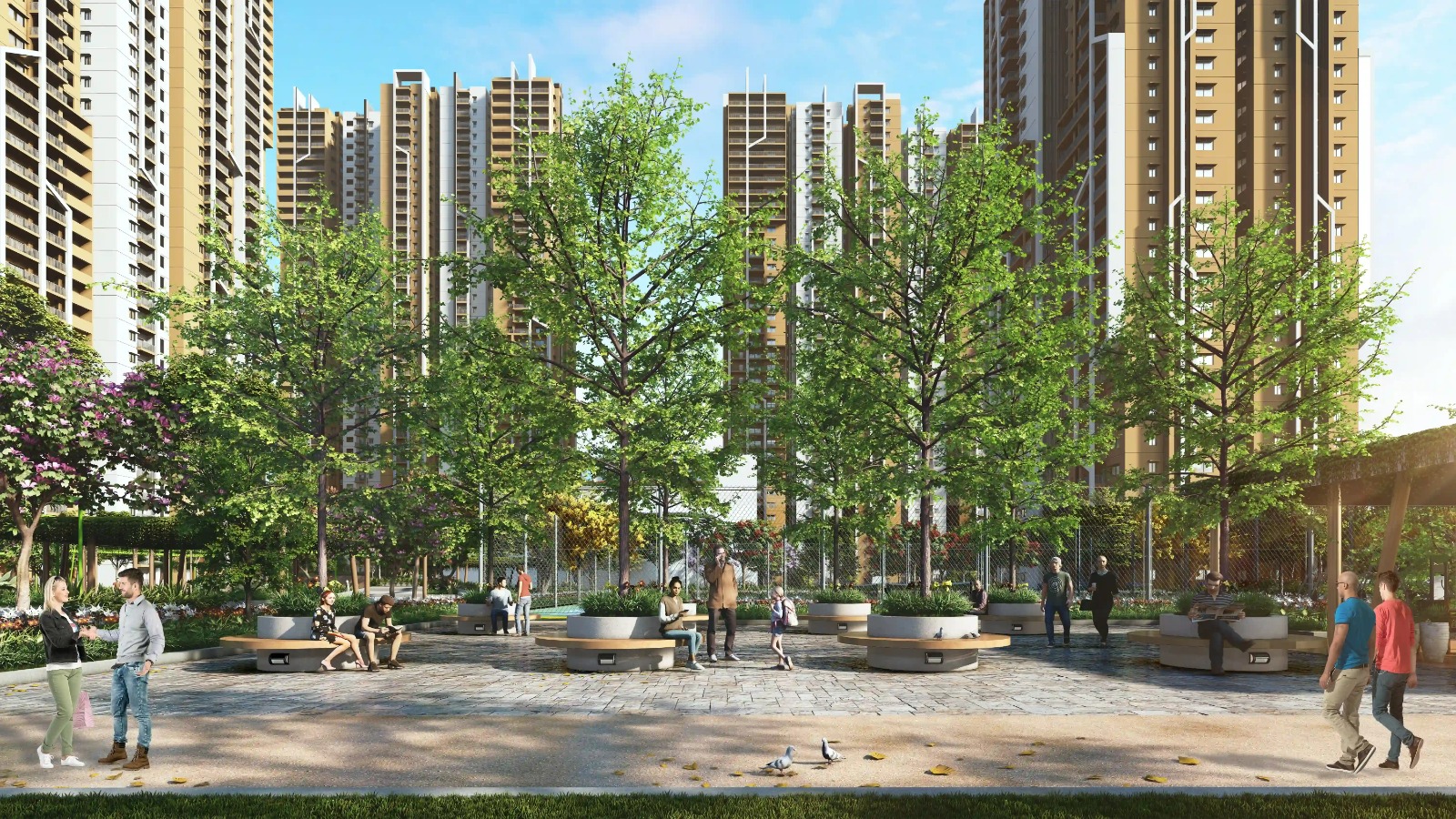 3 BHK + Pooja Room 1550 Sq.Ft. Apartment in Rajapushpa Imperia