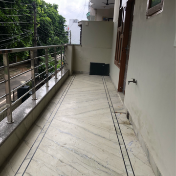 Balcony in 1.5 BHK Villa at Sector 22 – for Rent
