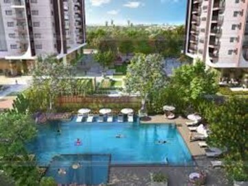Swimming Pool in 4 BHK Apartment at Rajapushpa Pristinia, Kokapet – for Sale